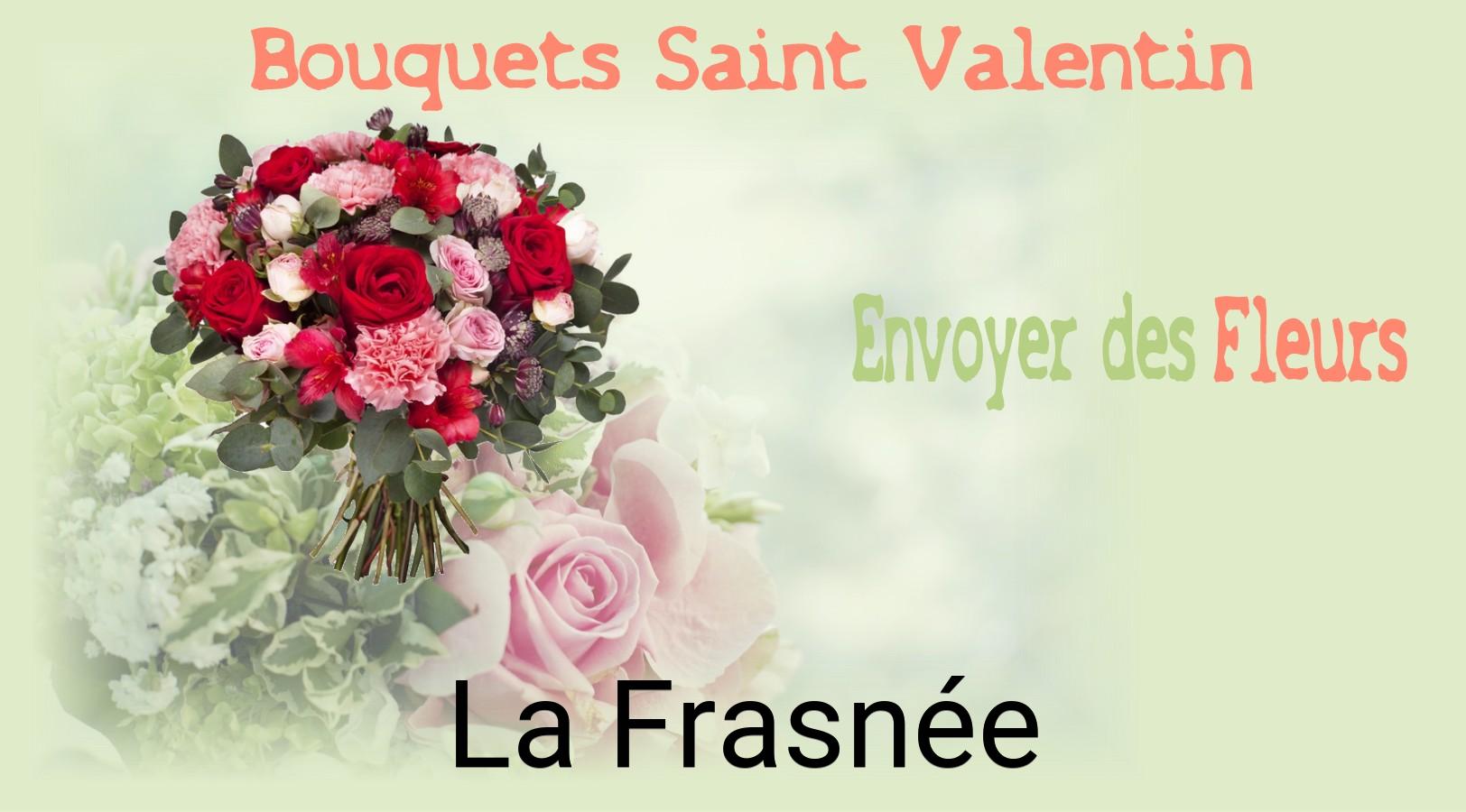 Roses de Saint-Valentin livrées à La Frasnée